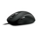 RATON MICROSOFT OPTICO COMFORT MOUSE 4500 NEGRO 4EH-00002
